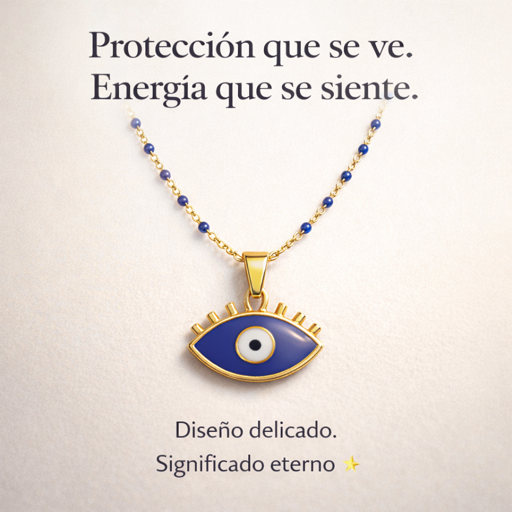 Colgante Anti Envidia de Ojo Turco - Protégete de la Envidia de otras Mujeres