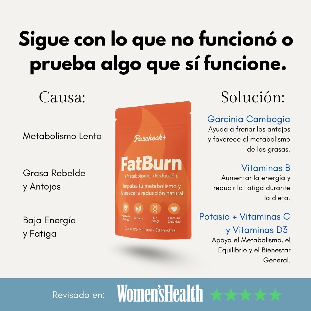 FATBURN® | Parches naturales para perder peso y mejorar la movilidad.